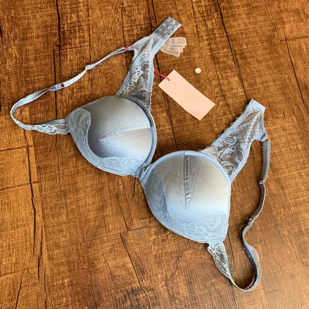 Stella McCartney Eloise enchanting 32D ice blu bra - Picture 3 of 8